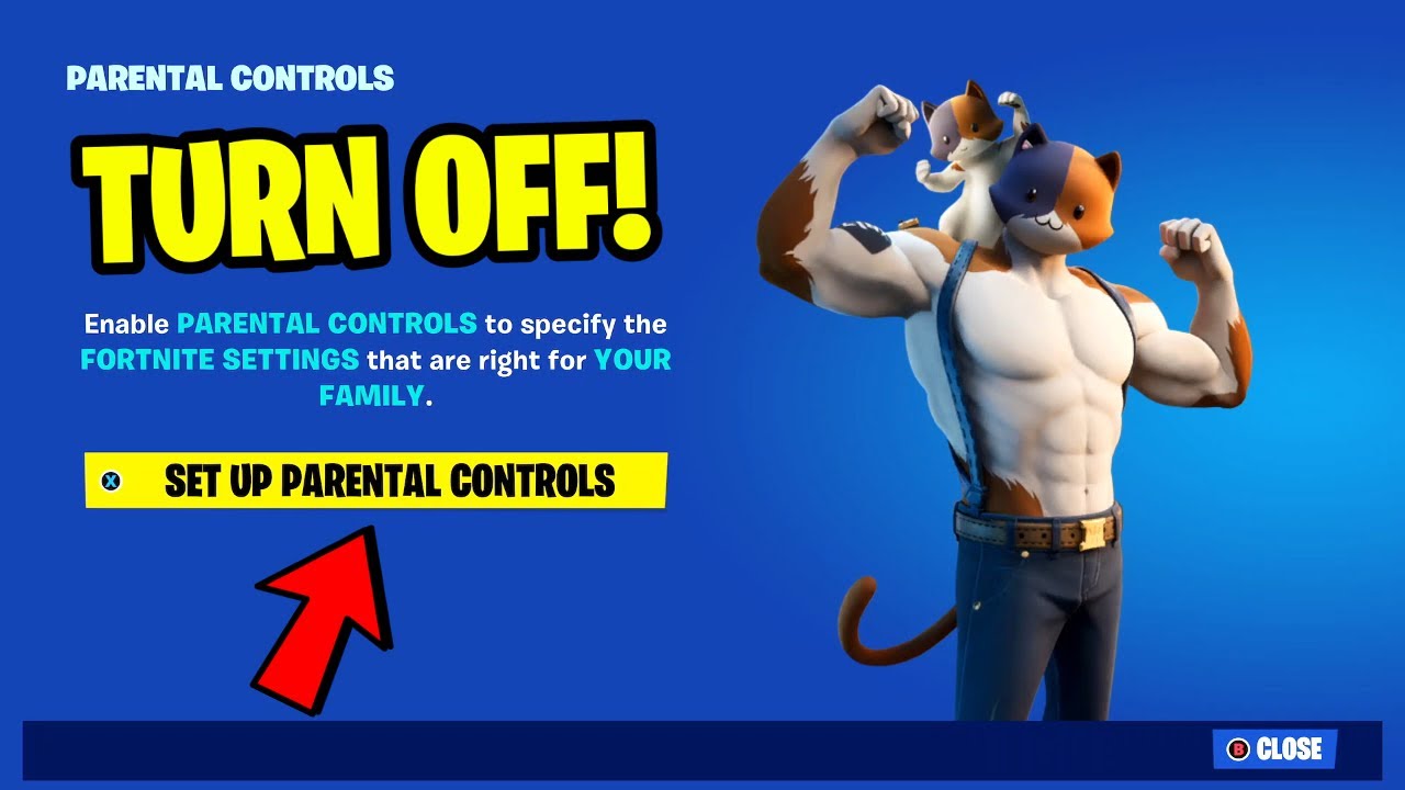 Fortnite Parental Controls