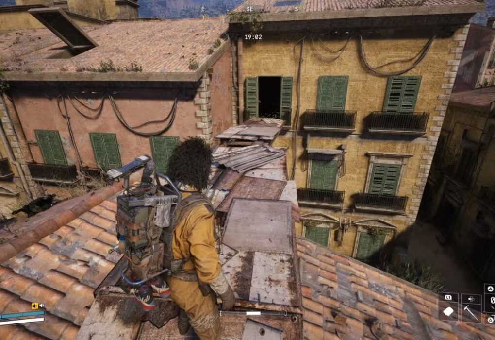 locate the dead drop inside the courtyard