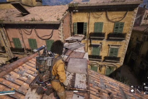 locate the dead drop inside the courtyard
