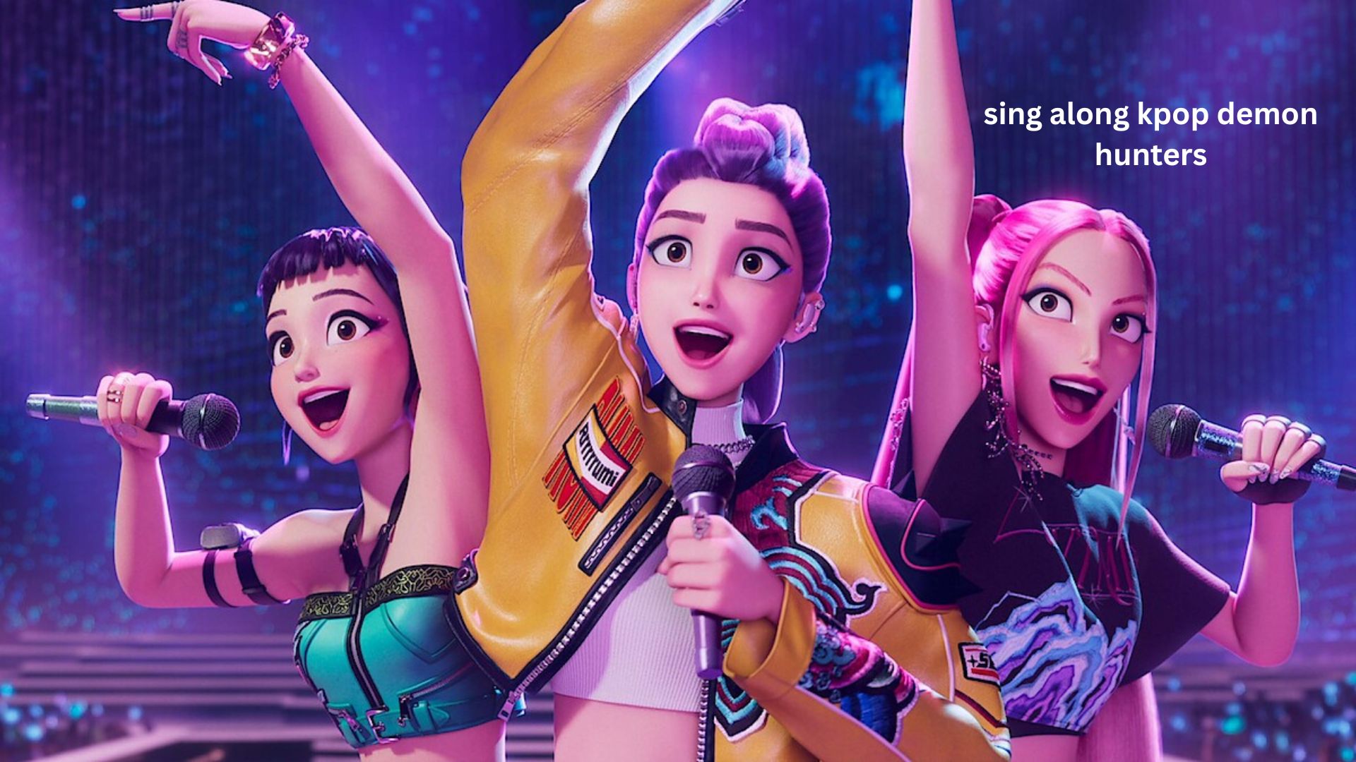 KPop Demon Hunters Sing-Along